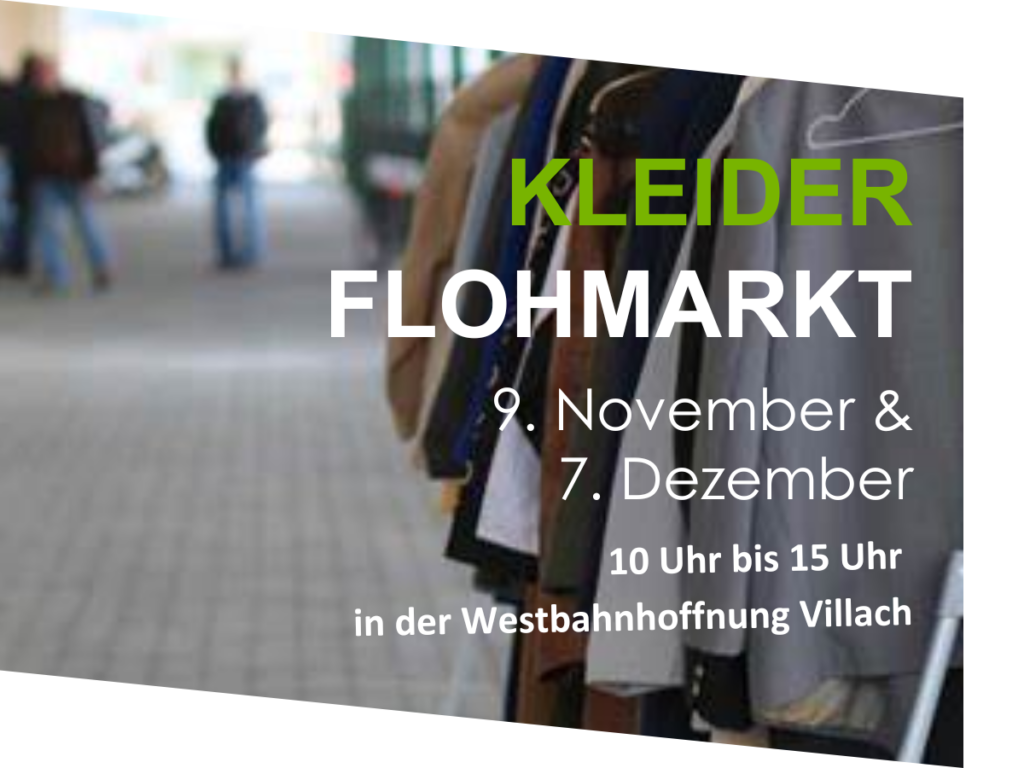 Einladung zum Kleiderflohmarkt